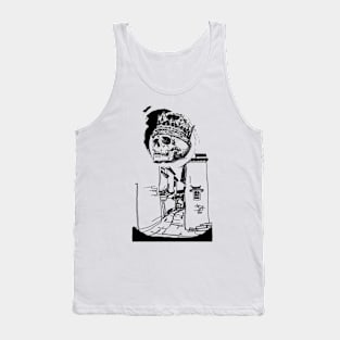 King Skeleton Tank Top